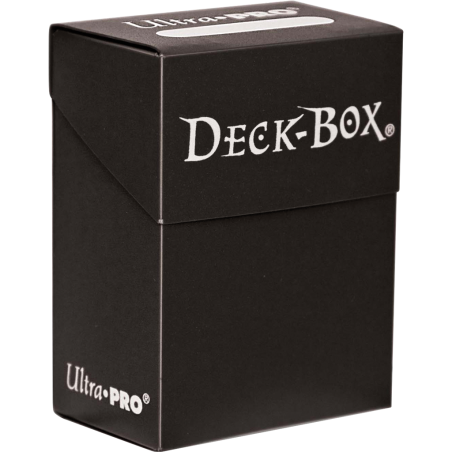 : Deck box 75 cartes noir nacré - Ultra Pro