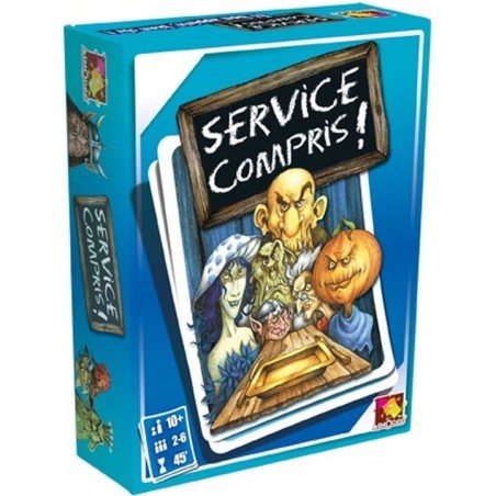 Service compris - jeu de carte de réflexion - Asmodée - Asmodée
