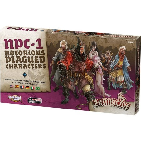 Zombicide Black Plague : N.P.C. #1 - Extension - Jeux de société - Cmon