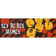 Zombicide : Set de Dés Jaunes - Cmon