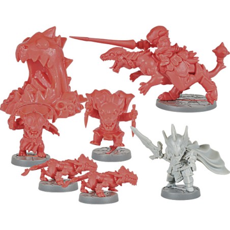 Super Dungeon Explore - Clan Vouivre, Bande Armée - Jeu de société - Edge