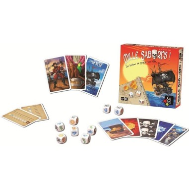 Mille sabords - jeu de stop ou encore - Gigamic