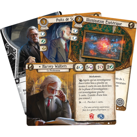 Harvey Walters - Horreur à Arkham Jeu de Cartes - Fantasy Flight Games
