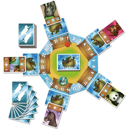 Noé : Jeu de défausse tactique Asmodée - Bombyx