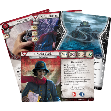 Stella Clark - Horreur à Arkham Jeu de Cartes - Fantasy Flight Games
