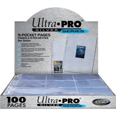 : 100 feuilles de classeur silver - Ultra Pro 2