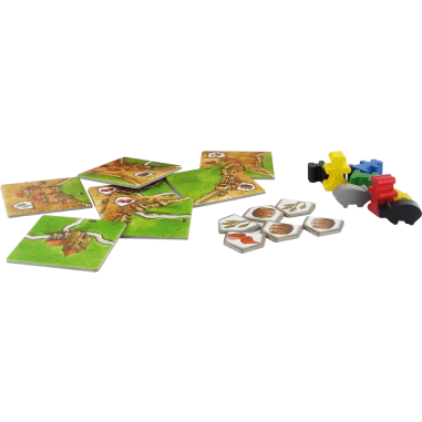 Carcassonne: Extension 2 - Marchands et bâtisseurs - Jeu de société - Zman Games - Filosofia Games
