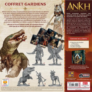 Ankh: Les Dieux d'Egypte - Coffret Gardien - Jeux de société - Cmon