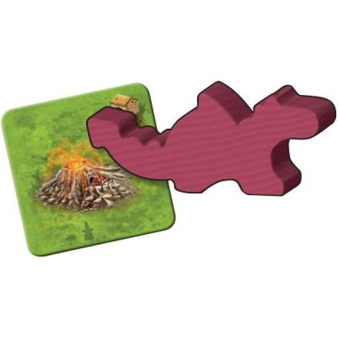 Carcassonne: Extension 3 - Princesse et Dragon - Jeu de société - Zman Games - Filosofia Games