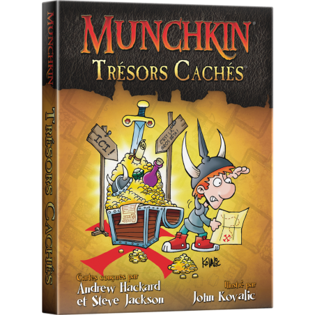 Trésors Cachés - Extension Munchkin - Jeu de CartesEsprit Jeu - Edge
