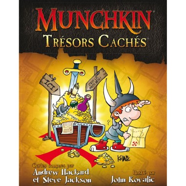 Trésors Cachés - Extension Munchkin - Jeu de CartesEsprit Jeu - Edge