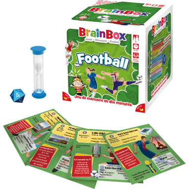 BrainBox - Football - Jeu de Mémoire - Green Board Games