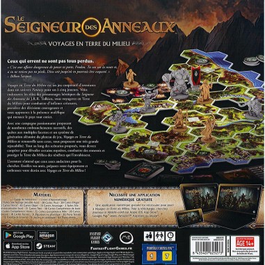 Le Seigneur des Anneaux - Voyages en Terre du MilieuEsprit Jeu - Fantasy Flight Games