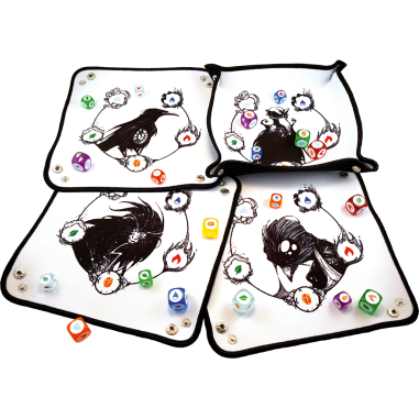 Lueur : Pack de 4 pistes à dés- Jeux de société - Bombyx