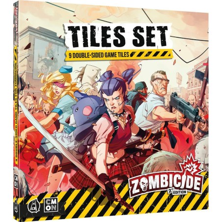 Zombicide : Set de Dalles Saison 1 - Extension - Jeux de société - Cmon