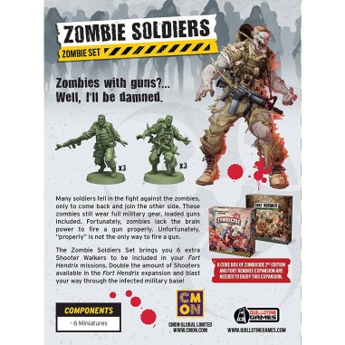 Zombicide : Soldats Zombies - Extension - Jeux de société - Cmon
