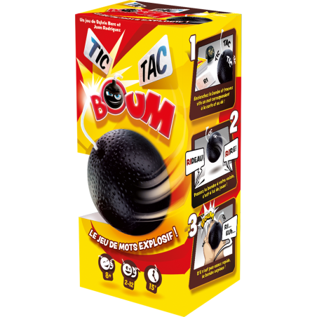 Tic Tac Boum - Jeux de Défis - Quizz - Zygomatic (asmodee)