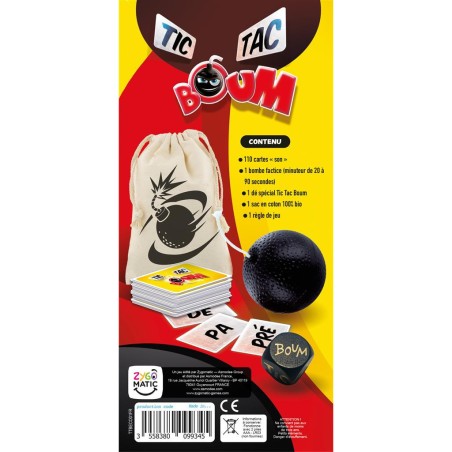 Tic Tac Boum - Jeux de Défis - Quizz - Zygomatic (asmodee)