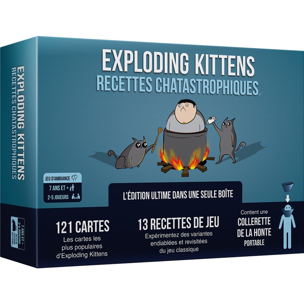 Recettes Chatastrophiques Exploding Kittens
