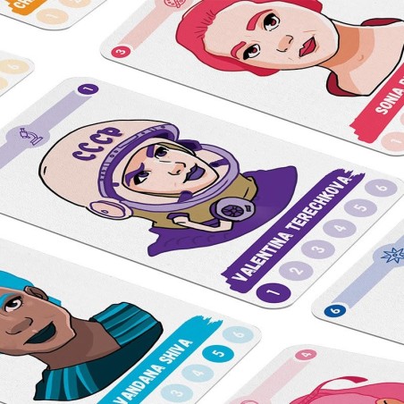 7 Familles Inspirantes - Grandes Femmes - Jeux d'Histoire - Topla