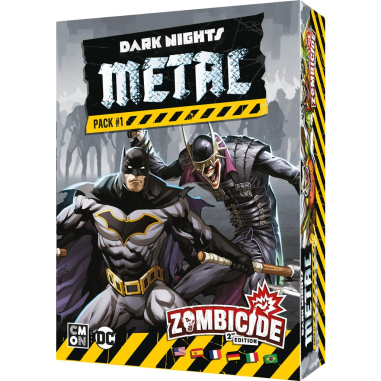 Zombicide : Dark Nights Metal Pack 1 - Extension - Jeux de société - Cmon