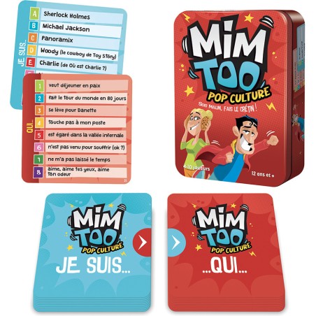 Mimtoo Pop Culture - Cocktail games - Jeux de société - Asmodée