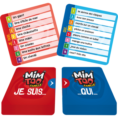 Mimtoo Famille - Jeux de Mime et Déduction - Cocktail Games