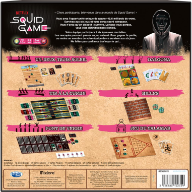 Squid Game - Jeux de société - Mixlore