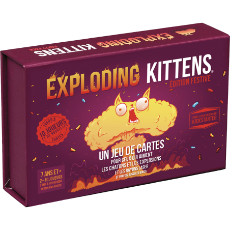 : Édition Festive - Jeux de société - Exploding Kittens