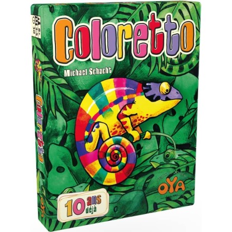 Coloretto 10 ans - Jeu de société - Oya