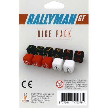 Rallyman Gt : Dice pack - Extension - Jeux de société - Holy Grail Games