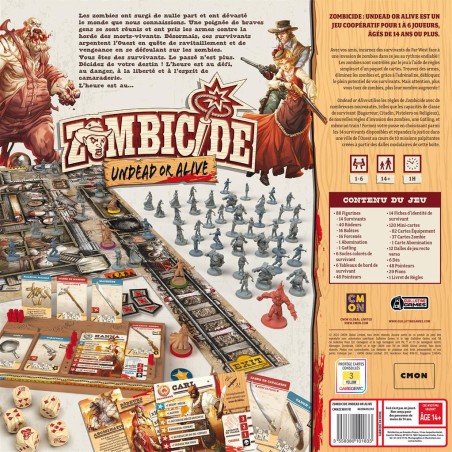 Zombicide - Undead or Alive - Un jeu - Cmon
