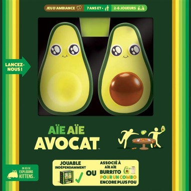 Aie Aie Avocat - Un jeu - sur la - Exploding Kittens