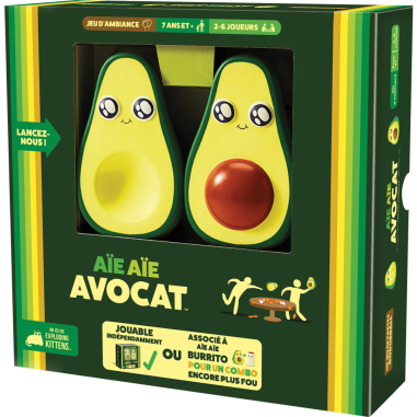 Aie Aie Avocat - Un jeu - sur la - Exploding Kittens