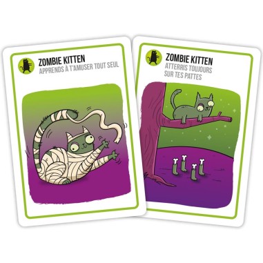 : Zombie Kittens - Jeux de société - Exploding Kittens