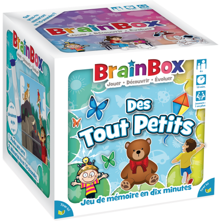 Brain Box - Des Tout Petits - Jeu de société - Green Board Game Company - Asmodée