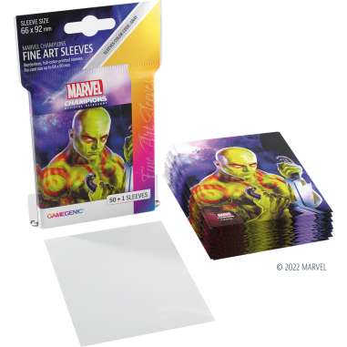 Marvel Champions Art Sleeves - Drax - Accessoires - Gamegenic