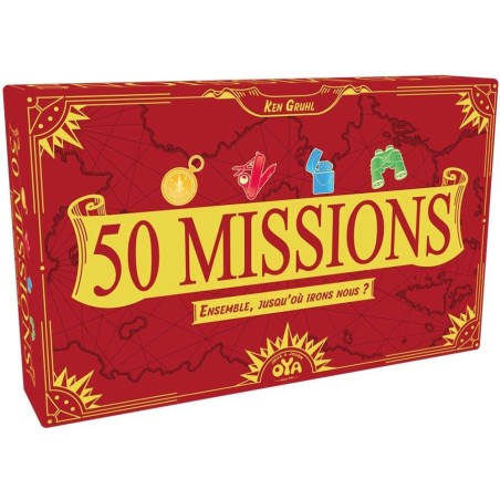 50 missions - jeu coopératif - Oya