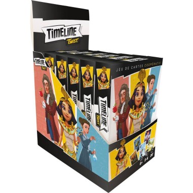 Timeline Twist : Clutch Box - 165 cartes - Jeux de société - Asmodée
