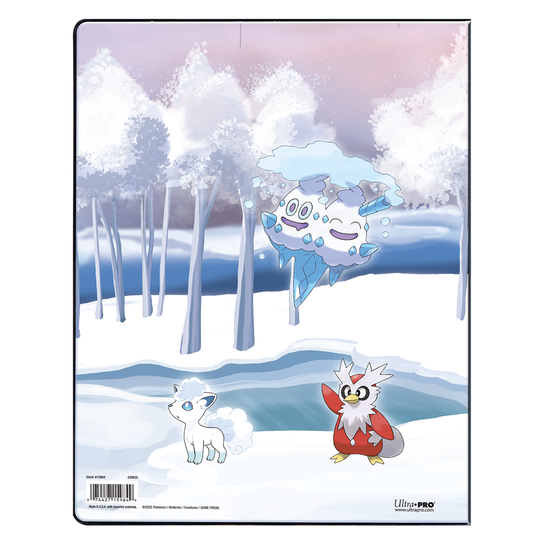 Classeur 3 anneaux Ultra Pro illustré Pokémon : Gallery Series Frosted  Forest