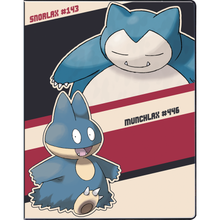Pokémon: Portfolio Ronflex & Goinfrex - Ultrapro - Accessoires - Ultra Pro