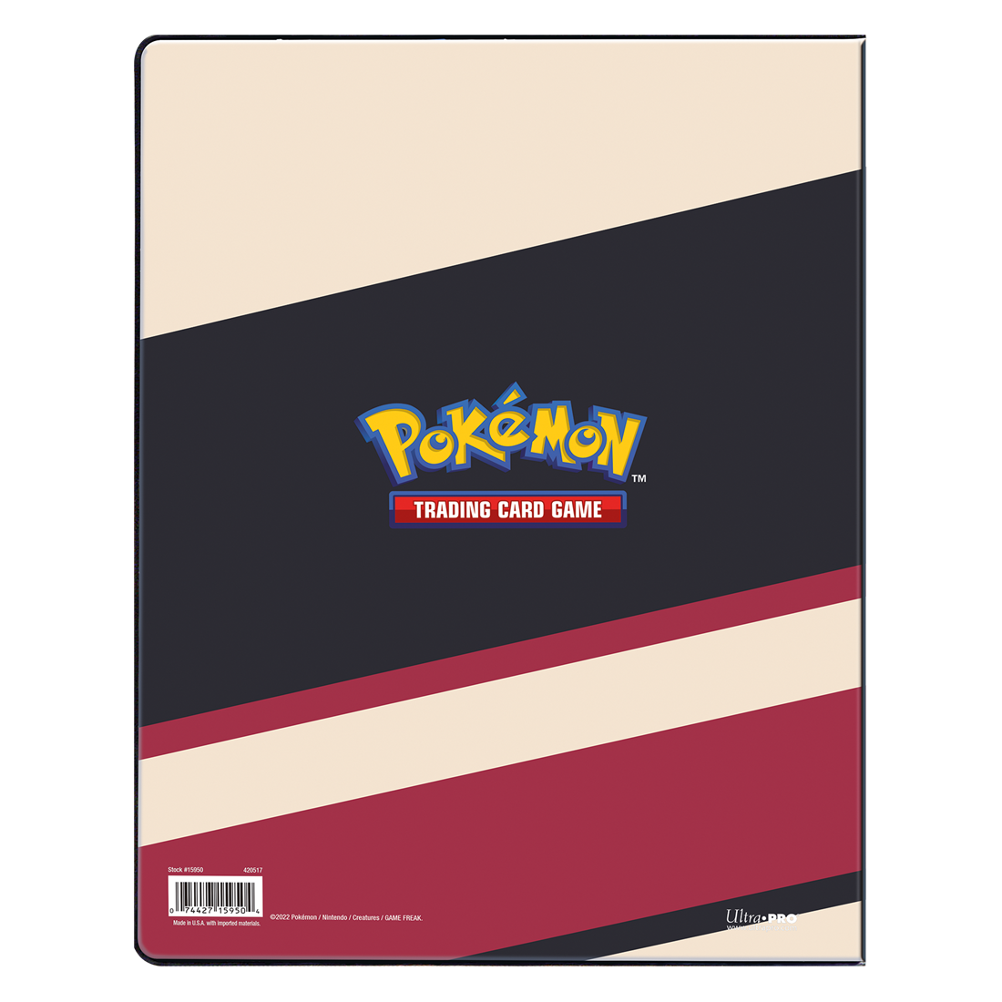 Classeur 3 anneaux Ultra Pro illustré Pokémon : Goinfrex & Ronflex + 100  pages