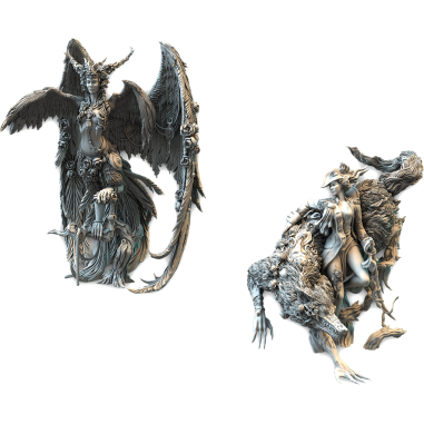 Etherfields - Campagne de la Harpie et de la Louve - Jeux de société - Awaken Realms