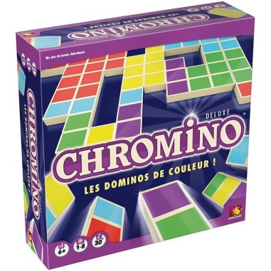 Chromino : Deluxe - Les dominos en couleur Asmodée - Asmodée