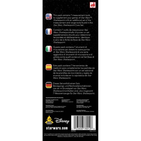 Star Wars : Shatterpoint : Outils de Mesure - Extension - Jeux de société - Atomic Mass Games