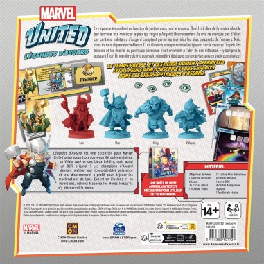 Marvel United : Tales of Asgard - Extension - Jeux de société - Cmon
