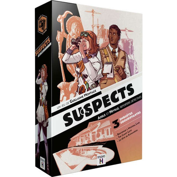 Suspects 3 : Adèle et Neuville, Reporters Détectives Studio H