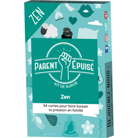 : Kit de survie Zen - Jeux de société - Parent Epuisé