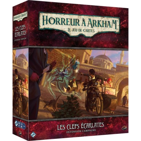 Horreur à Arkham: Le Jeu de Cartes - Les Clefs Écarlates - Jeux de cartes - Fantasy Flight Games
