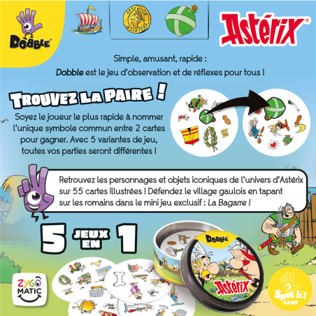 Dobble Astérix - Jeux de société - Asmodée